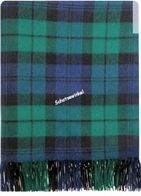 Plaid, Black Watch Modern Tartan Lambswool